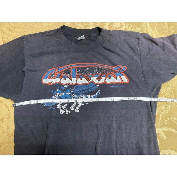 Vintage Original Galaxian Arcade 1980 Midway Large T-Shirt Single Stitch Wiz Kid - Picture 7 of 9